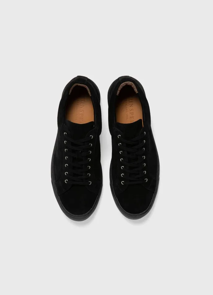 SUNSPEL Shoes Suede Tennis Shoe Black 8211 Men