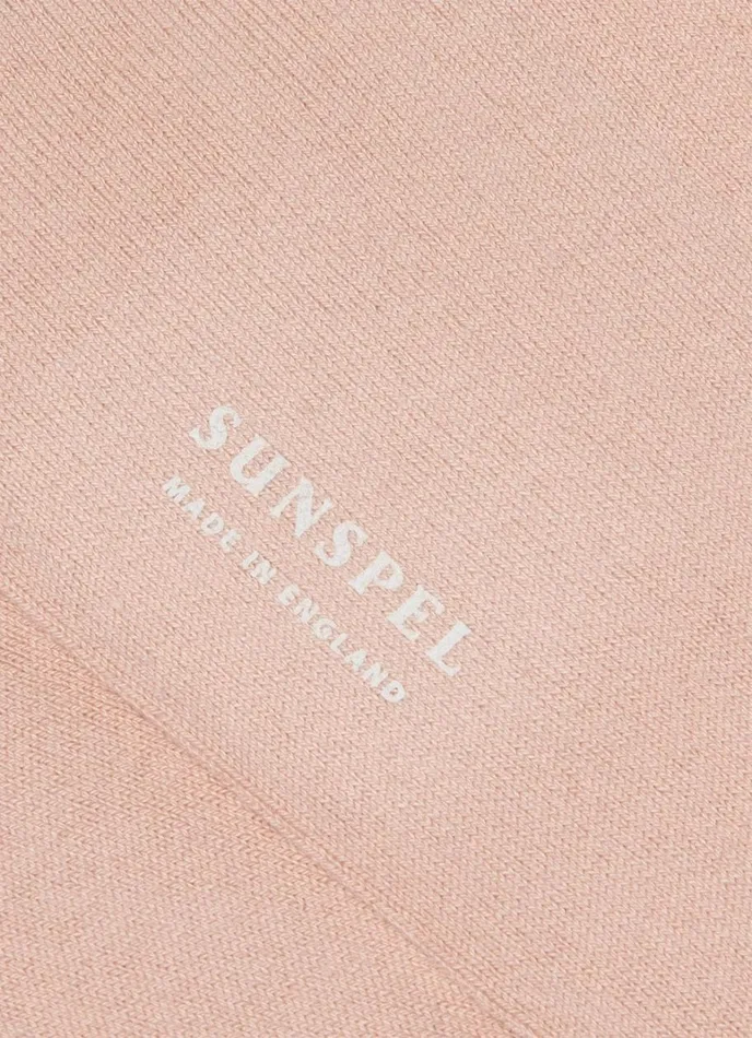 SUNSPEL Socks Cotton Socks Pale Pink 8211 Men