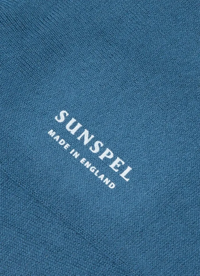 SUNSPEL Socks Cotton Socks Steel Blue 8211 Men