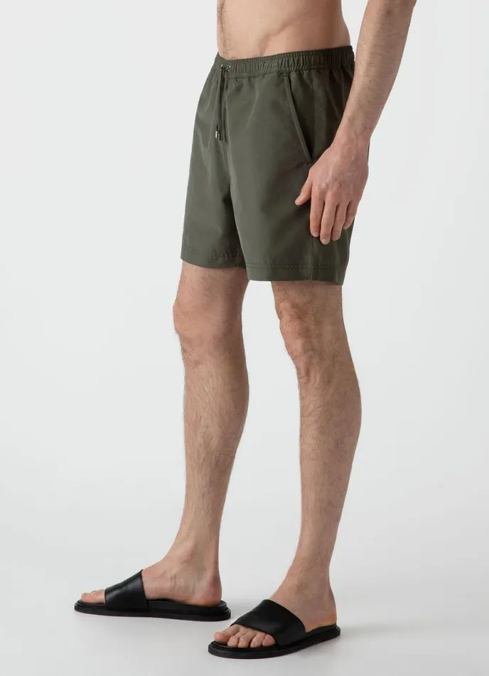 SUNSPEL Swimwear Drawstring Swim Shorts Hunter Green 8211 Men