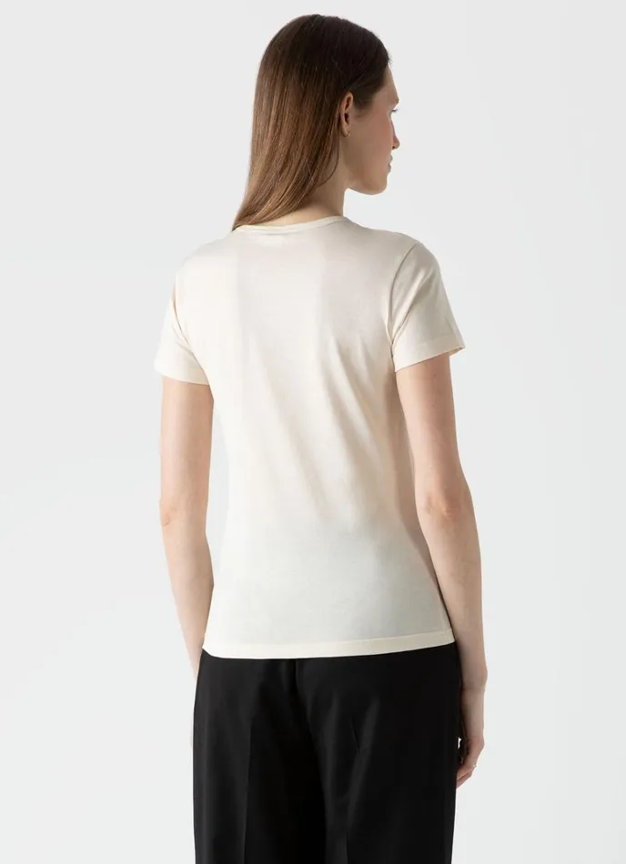 SUNSPEL Tshirts and Tops Classic Tshirt Undyed 8211 Women
