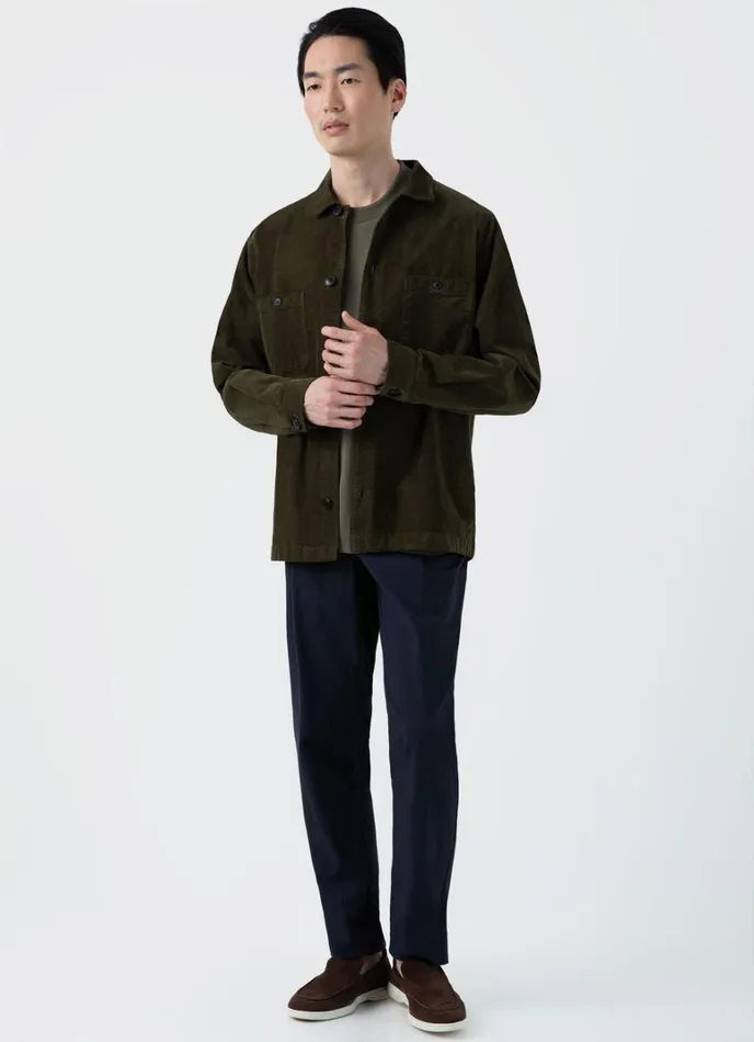 SUNSPEL Tshirts Relaxed Fit Heavyweight Tshirt Khaki 8211 Men
