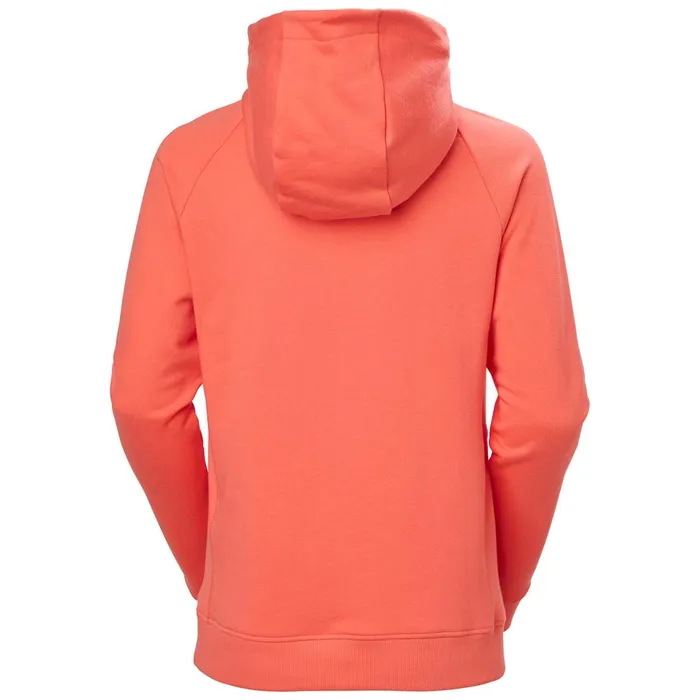 Sweaters Hoodies and Long Sleeve Shirts Women Helly Hansen W F2F COTTON HOODIE 284 Peach Echo