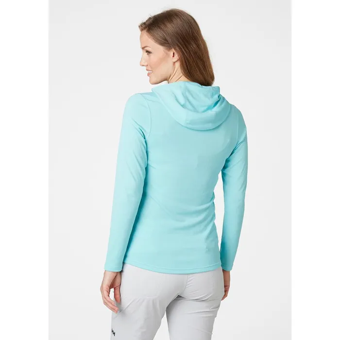 Sweaters Hoodies and Long Sleeve Shirts Women Helly Hansen W HH LIFA ACTIVE SOLEN HOODIE 648 Glacier Blu