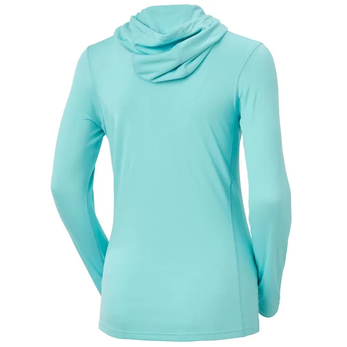Sweaters Hoodies and Long Sleeve Shirts Women Helly Hansen W HH LIFA ACTIVE SOLEN HOODIE 648 Glacier Blu