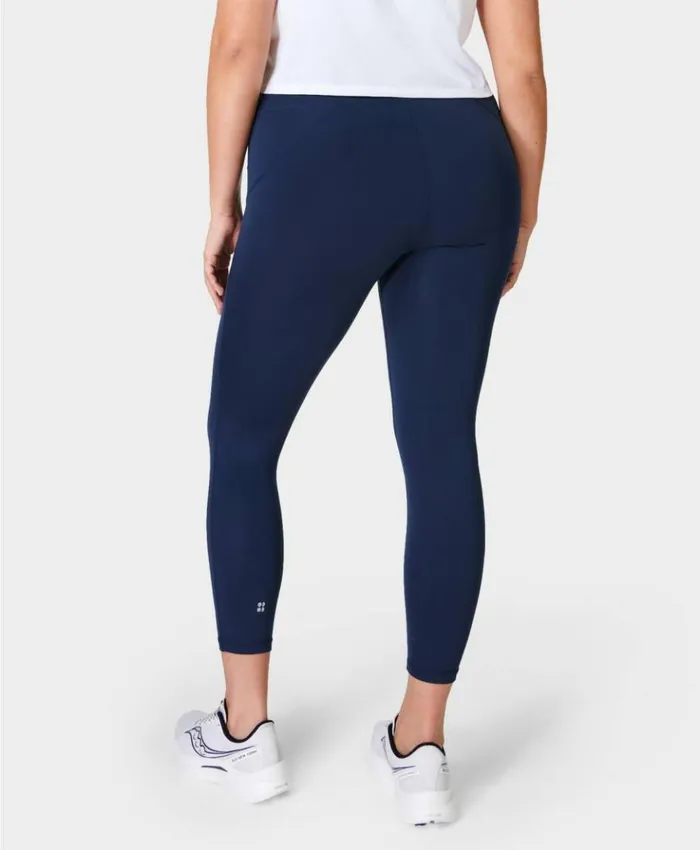 Sweaty Betty All Day 78 Leggings Navy Blue Clothing 78 Length