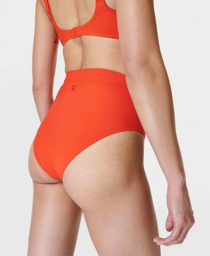 Sweaty Betty Brook High Waist Xtra Life Bikini Brief Firebird Clothing