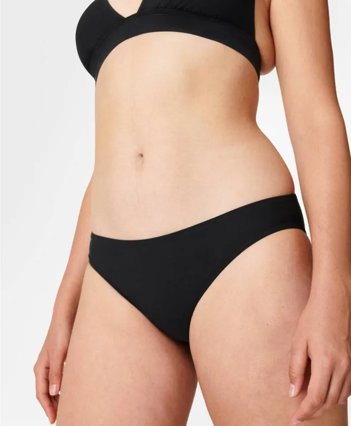 Sweaty Betty Peninsula Xtra Life Bikini Bottoms Black A Clothing