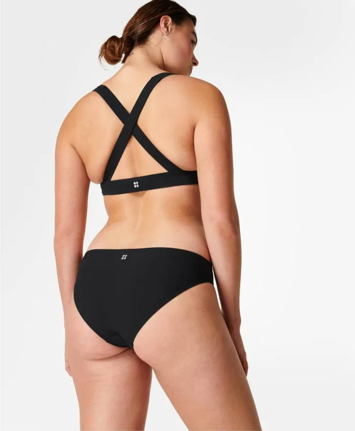 Sweaty Betty Peninsula Xtra Life Bikini Bottoms Black A Clothing