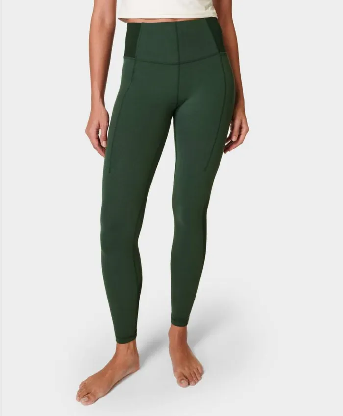 Sweaty Betty Super Soft Ribbed Yoga Leggings Trek Green Clothing Full Length Sweaty Betty Super Soft Ribbed Yoga Leggings Trek Green Clothing Full Length