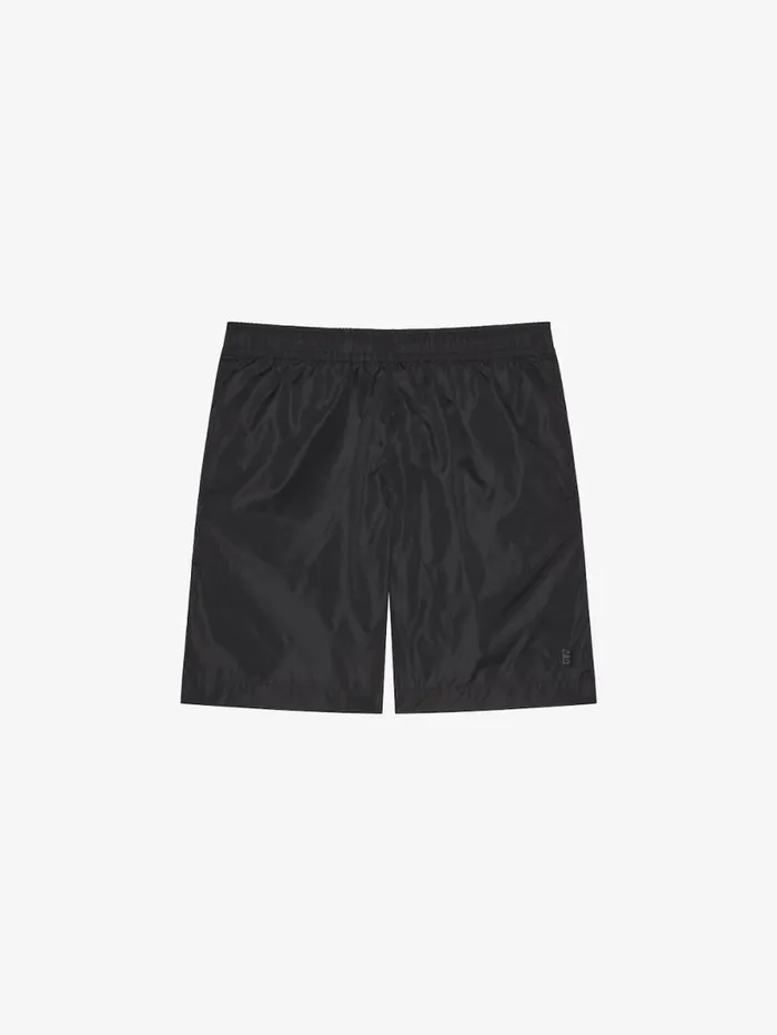 Swim Shorts With 4g Detail Black Men Givenchy Swimwear