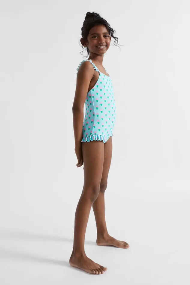 Swimwear Girl Seed Heritage Ice Cream Bather Ocean Blue