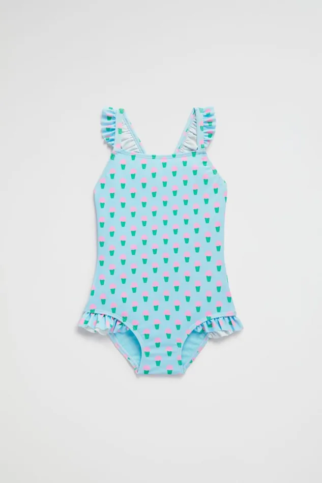 Swimwear Girl Seed Heritage Ice Cream Bather Ocean Blue