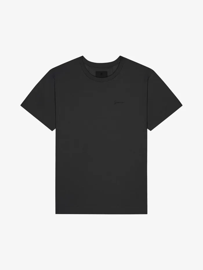 TShirt In Cotton With Baroque Print Charcoal Men Givenchy TShirts