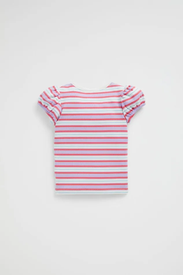 TShirts and Tops Baby Seed Heritage Rib Stripe Tee Wild Berry