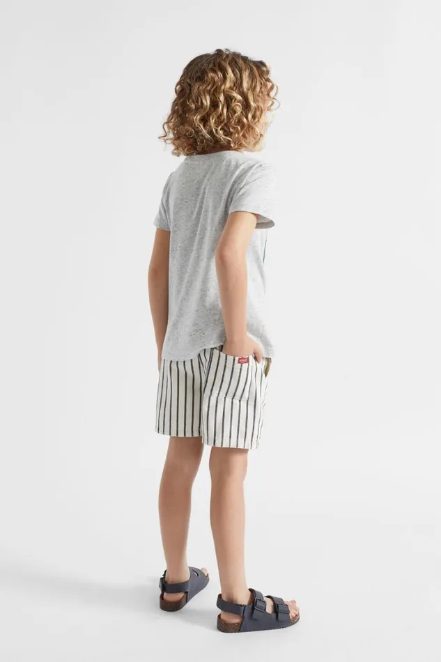 TShirts and Tops Boy Seed Heritage Croc Tee Cloudy Marle