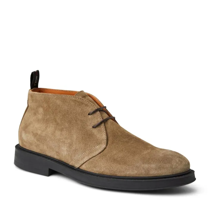 Taddeo Classic Chukka Suede BootTaupe Men Bruno Magli Boots