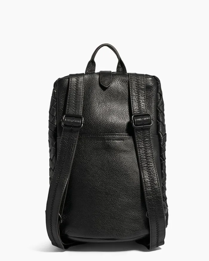 Tamitha Backpack Black Woven Women Aimee Kestenberg Backpacks