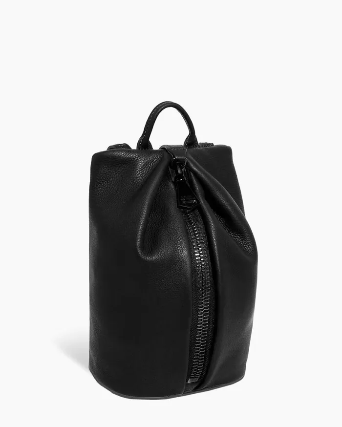 Tamitha Mini Backpack Black With Shiny Black Women Aimee Kestenberg Backpacks