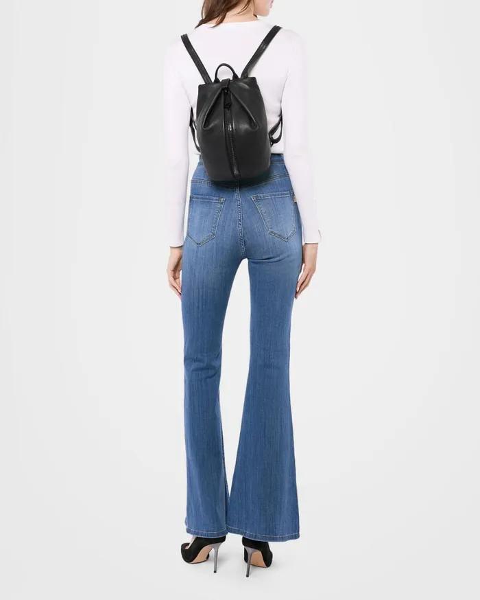Tamitha Mini Backpack Black With Shiny Black Women Aimee Kestenberg Backpacks