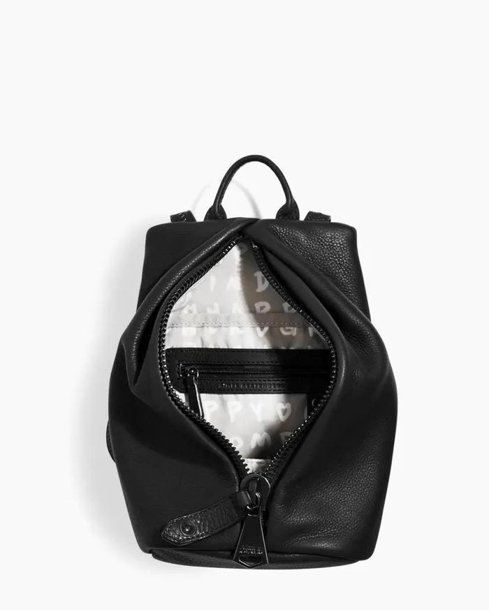 Tamitha Mini Backpack Black With Shiny Black Women Aimee Kestenberg Backpacks
