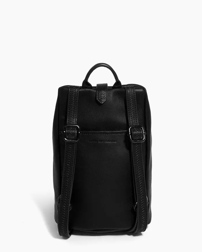 Tamitha Mini Backpack Black With Shiny Black Women Aimee Kestenberg Backpacks