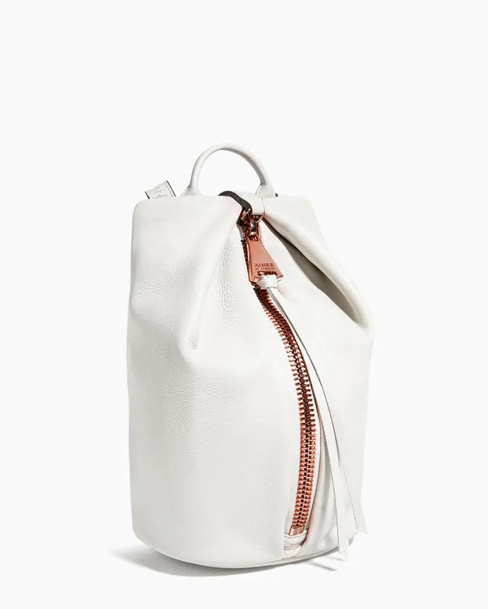 Tamitha Mini Backpack Vanilla Ice With Chocolate Rose Gold Women Aimee Kestenberg Backpacks