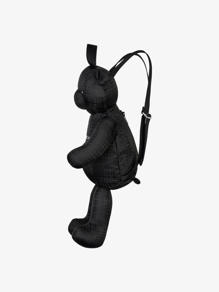 Teddy Bear In 4g Jacquard Black Kids Givenchy