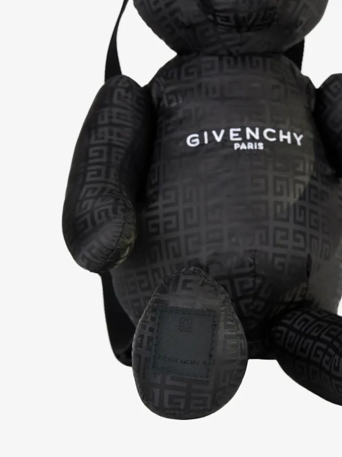 Teddy Bear In 4g Jacquard Black Kids Givenchy
