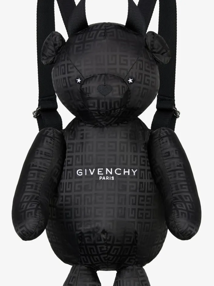 Teddy Bear In 4g Jacquard Black Kids Givenchy