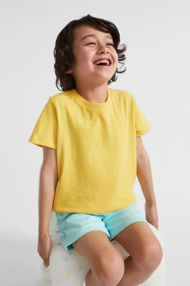 Teen Boy Boy Seed Heritage Core Basic Tee Sunshine Yellow