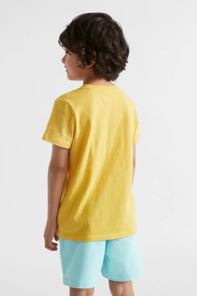 Teen Boy Boy Seed Heritage Core Basic Tee Sunshine Yellow