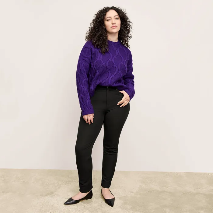 The Roma Jean 8211 Eco Better Than Denim Black Pants M M LaFleur Women