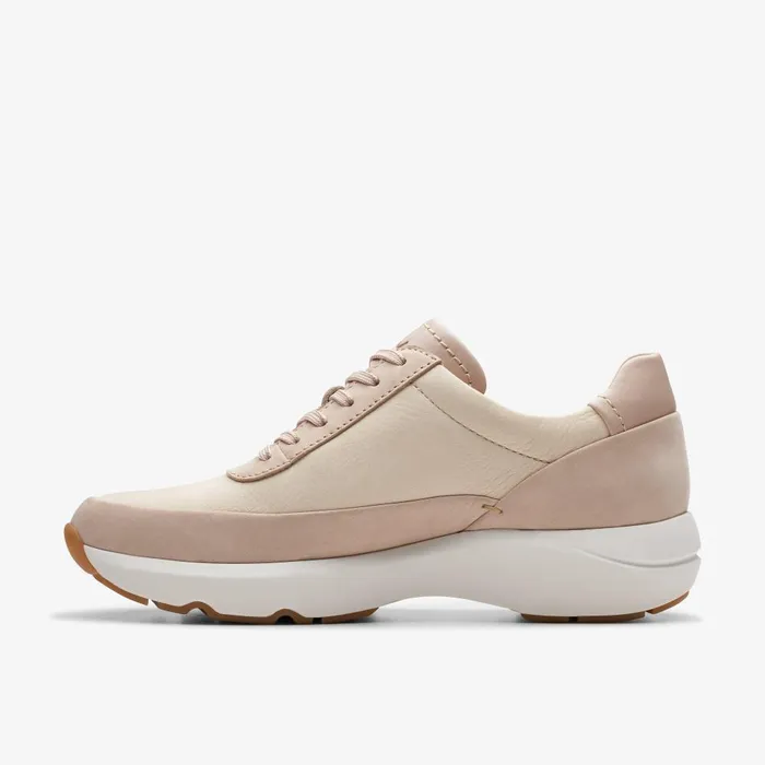 Tivoli Zip Sand Combination Women Clarks Sneakers