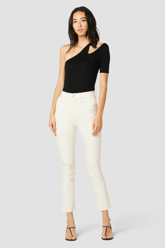 Tops and Sweaters Women Hudson Jeans Short Sleeve Asymmetrical Bodysuit Black Tops and Sweaters Women Hudson Jeans Short Sleeve Asymmetrical Bodysuit Black