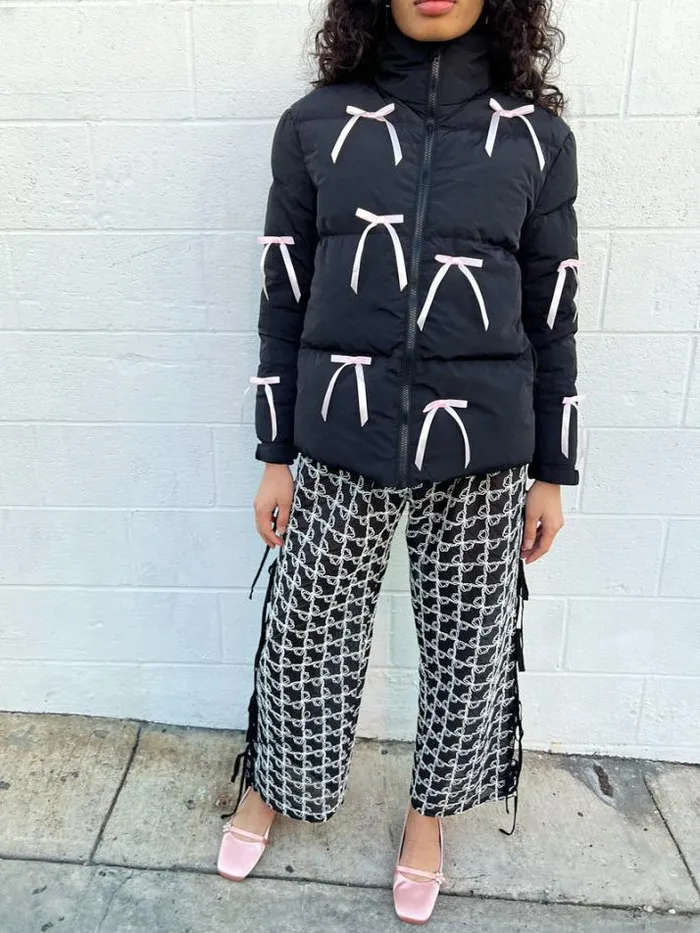 Tops Shop Lisa Says Gah Ballerina Puffer