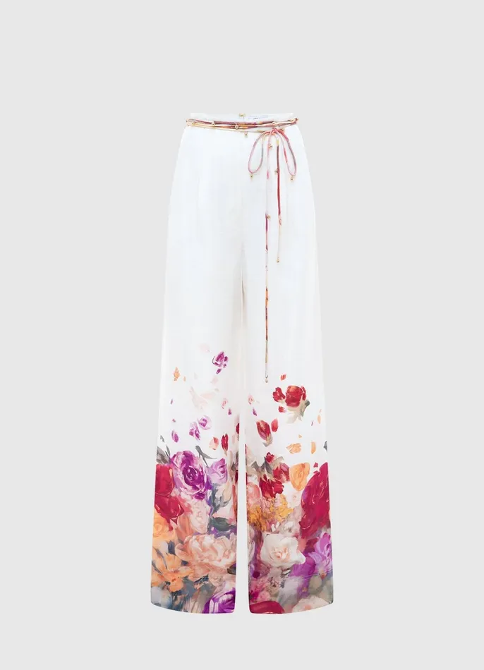 Two Piece Sets Women LEO LIN Luisa Pants 8211 Fleur Print