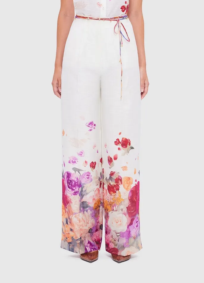 Two Piece Sets Women LEO LIN Luisa Pants 8211 Fleur Print