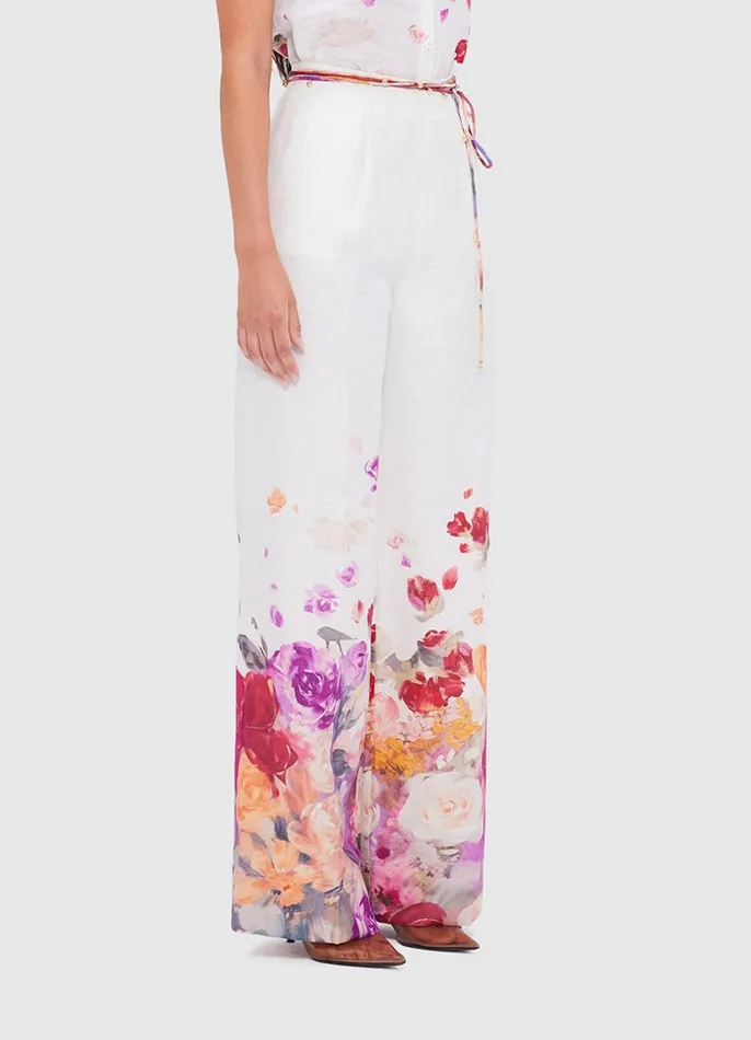 Two Piece Sets Women LEO LIN Luisa Pants 8211 Fleur Print