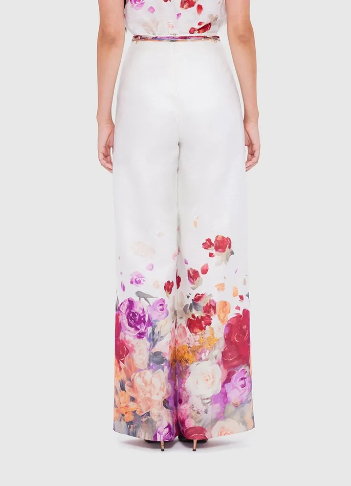 Two Piece Sets Women LEO LIN Luisa Pants 8211 Fleur Print