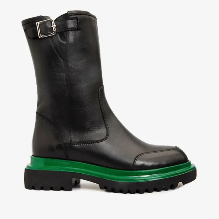 Vinci Leather Boots and Booties The Yako Black Leather Mid Calf Boot 8211 Women Vinci Leather Boots and Booties The Yako Black Leather Mid Calf Boot 8211 Women