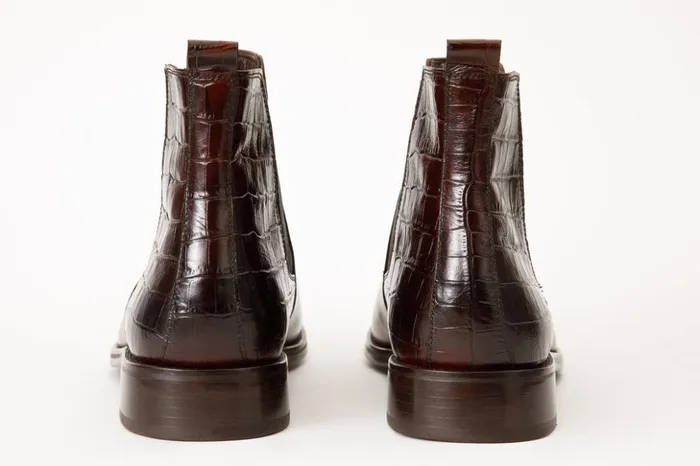 Vinci Leather Boots The Manby Brown Leather Chelsea Boot 8211 Men