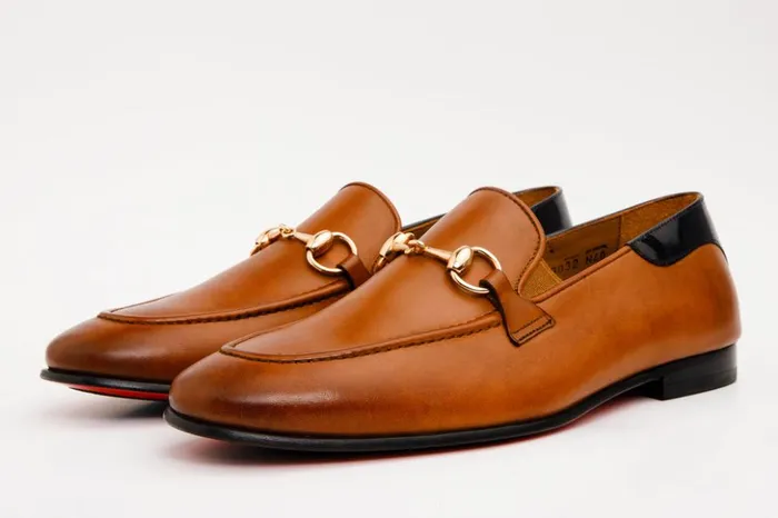 Vinci Leather Dress Shoes The Maratea Brown Leather Shoe Bit Loafer Shoe 8211 Men
