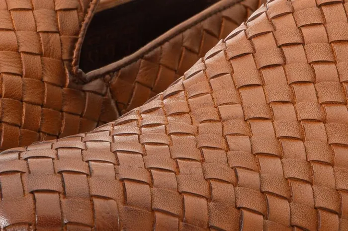 Vinci Leather Dress Shoes The Ostrava Tan Leather Woven Slipon Loafer Shoe 8211 Men