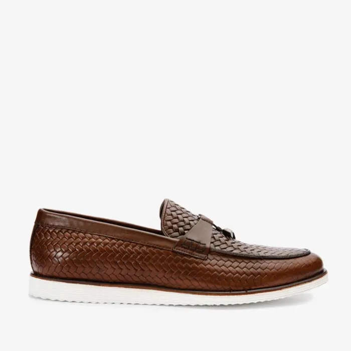 Vinci Leather Dress Shoes The Sperry Tan Leather Tassel Loafer Shoe 8211 Men