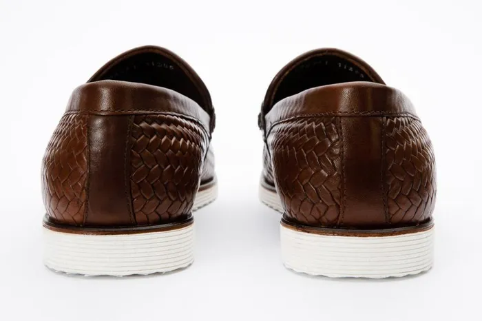 Vinci Leather Dress Shoes The Sperry Tan Leather Tassel Loafer Shoe 8211 Men