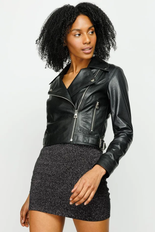 Vinci Leather Leather Jackets The Deytona Black Leather Jacket 8211 Women