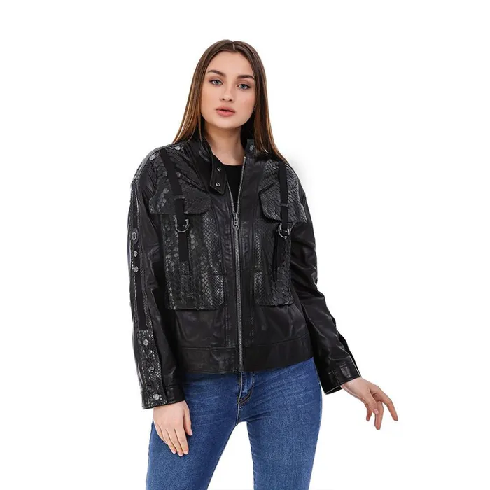 Vinci Leather Leather Jackets The Farragut Black Leather Jacket 8211 Women
