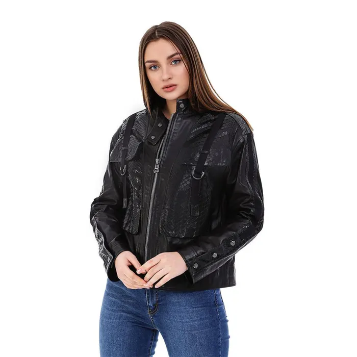 Vinci Leather Leather Jackets The Farragut Black Leather Jacket 8211 Women