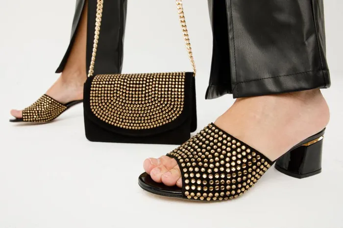 Vinci Leather Sandals The Ailano Gold Glitter Leather Sandal 8211 Women